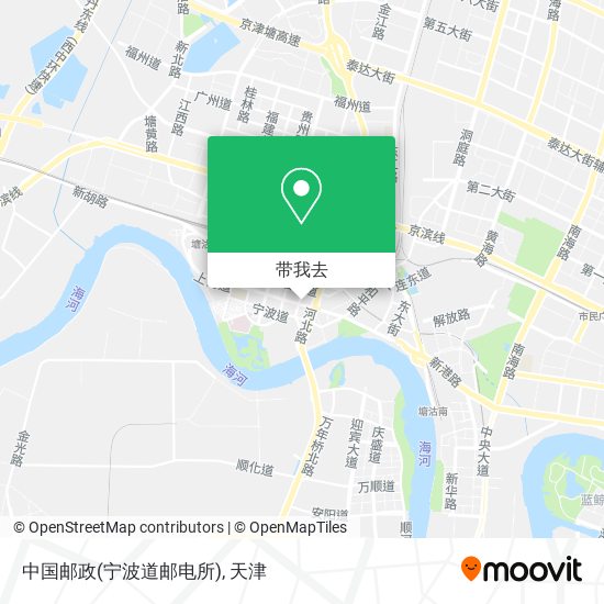 中国邮政(宁波道邮电所)地图