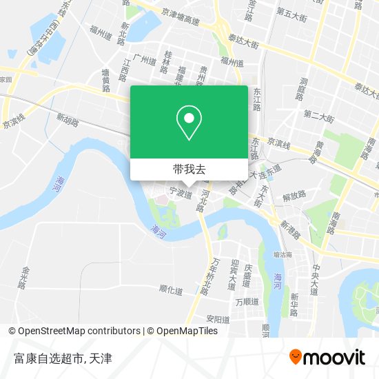 富康自选超市地图