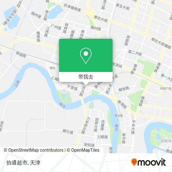 协通超市地图