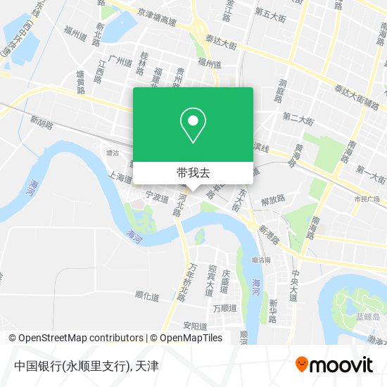 中国银行(永顺里支行)地图