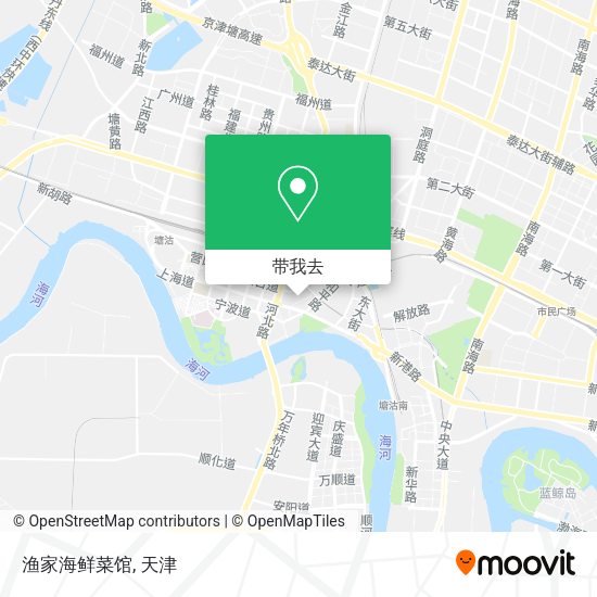 渔家海鲜菜馆地图