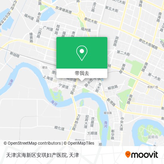 天津滨海新区安琪妇产医院地图