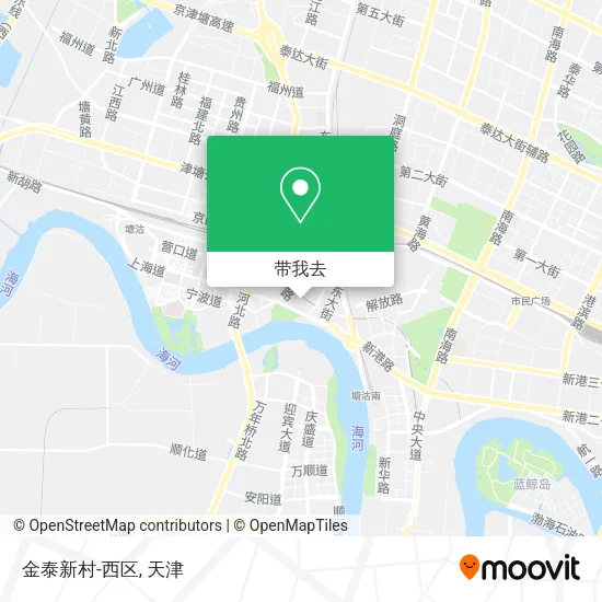 金泰新村-西区地图