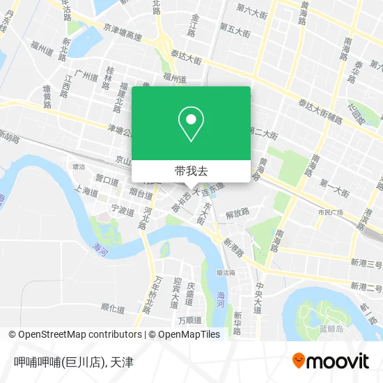 呷哺呷哺(巨川店)地图