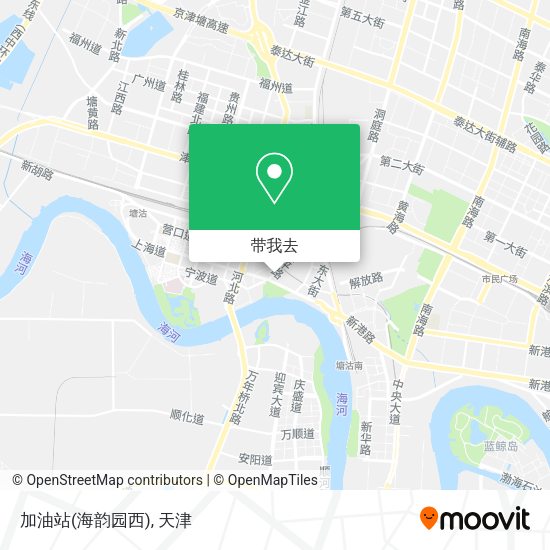 加油站(海韵园西)地图