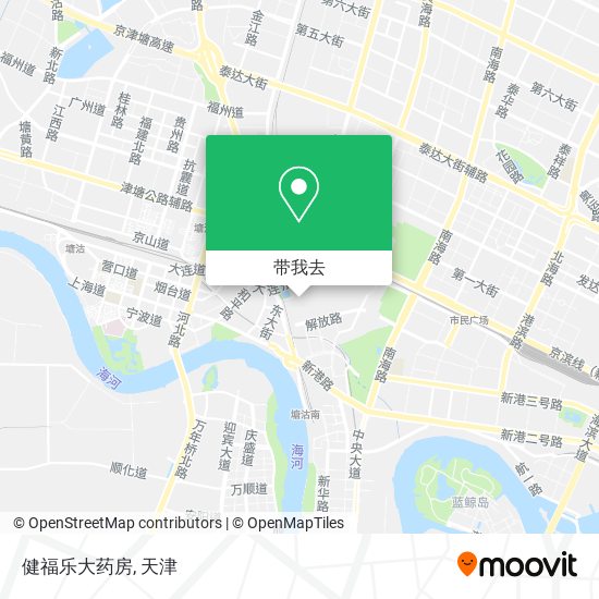 健福乐大药房地图