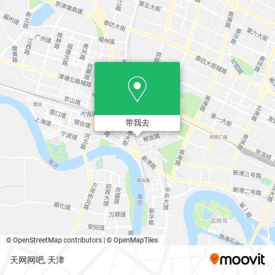 天网网吧地图
