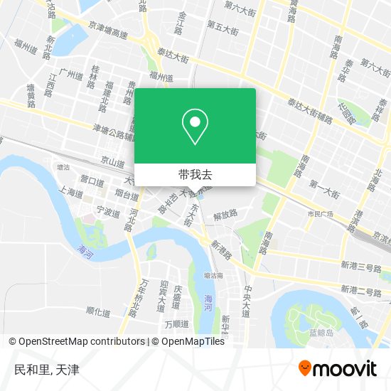 民和里地图
