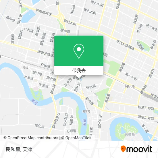 民和里地图