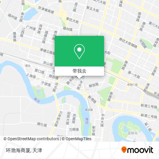 环渤海商厦地图