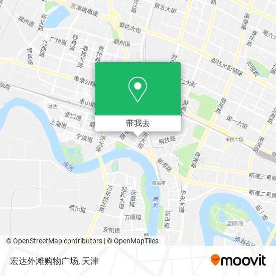宏达外滩购物广场地图