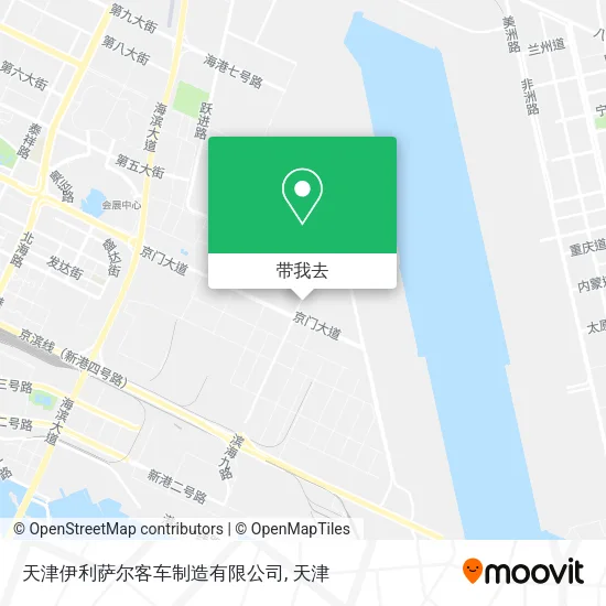 天津伊利萨尔客车制造有限公司地图