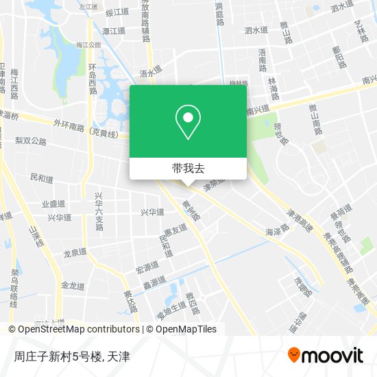 周庄子新村5号楼地图