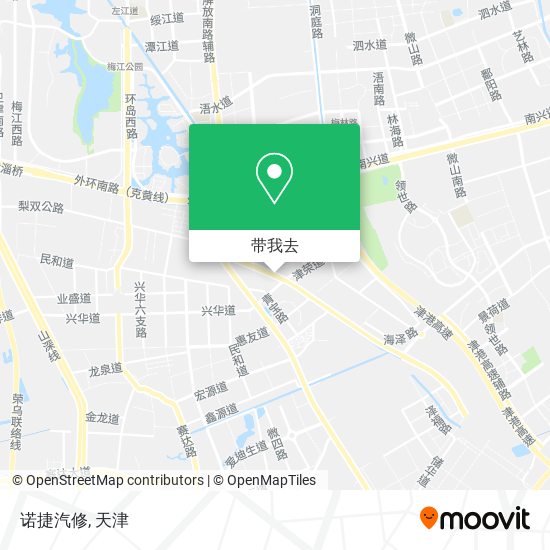 诺捷汽修地图