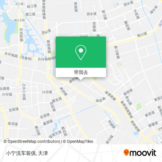 小宁洗车装俱地图