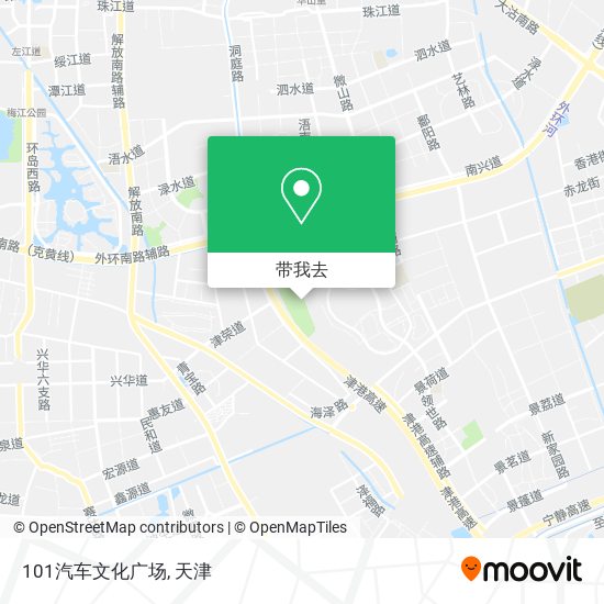 101汽车文化广场地图