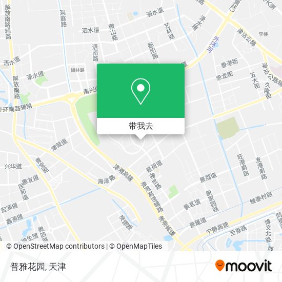 普雅花园地图