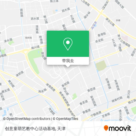 创意童萌艺教中心活动基地地图
