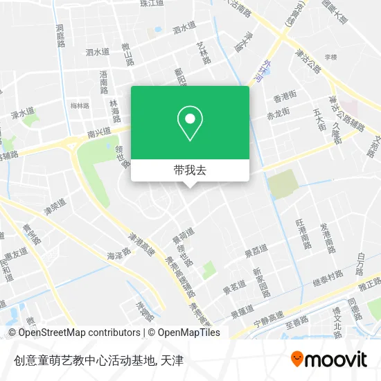 创意童萌艺教中心活动基地地图