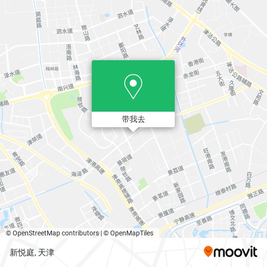 新悦庭地图