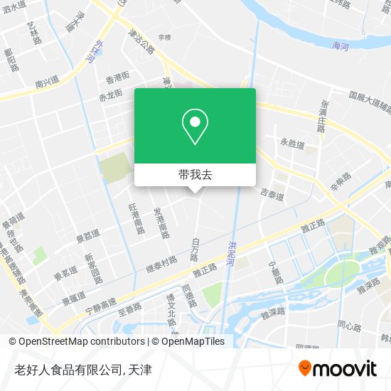 老好人食品有限公司地图