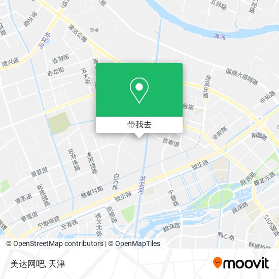美达网吧地图