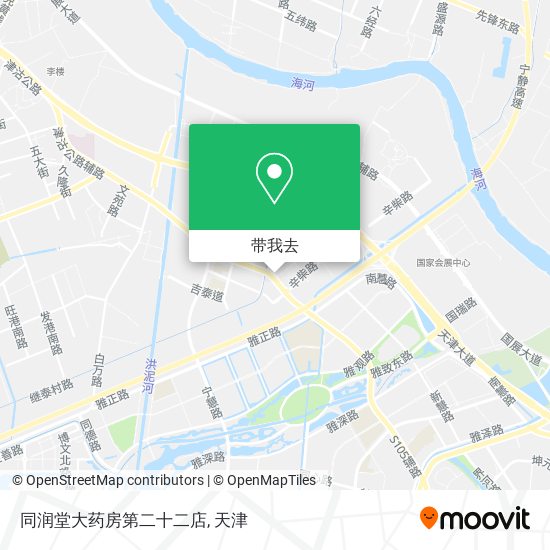 同润堂大药房第二十二店地图