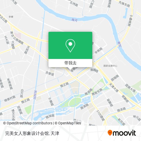 完美女人形象设计会馆地图