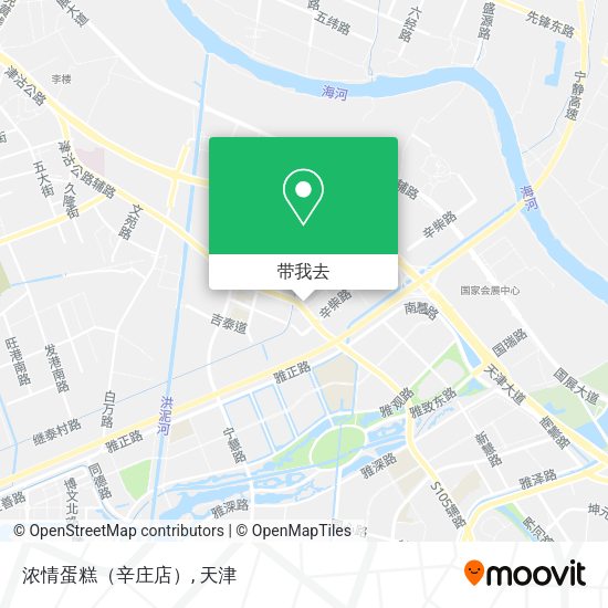 浓情蛋糕（辛庄店）地图