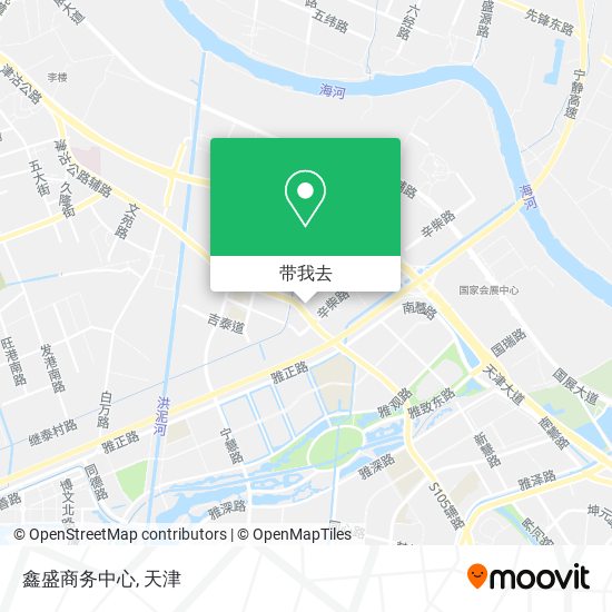 鑫盛商务中心地图