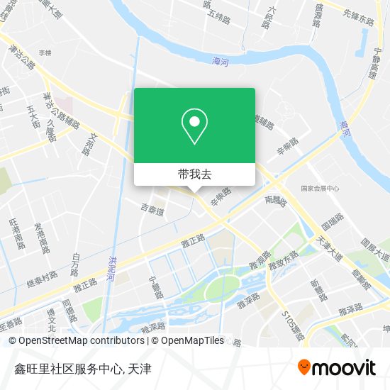 鑫旺里社区服务中心地图