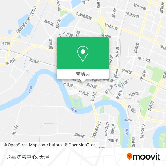 龙泉洗浴中心地图