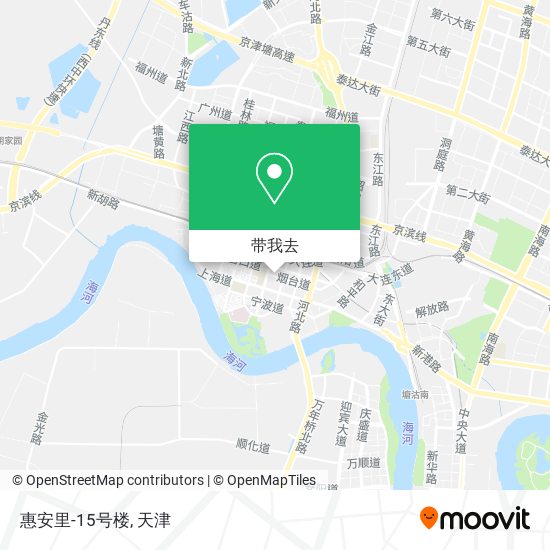 惠安里-15号楼地图