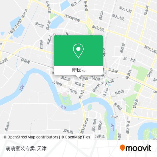 萌萌童装专卖地图