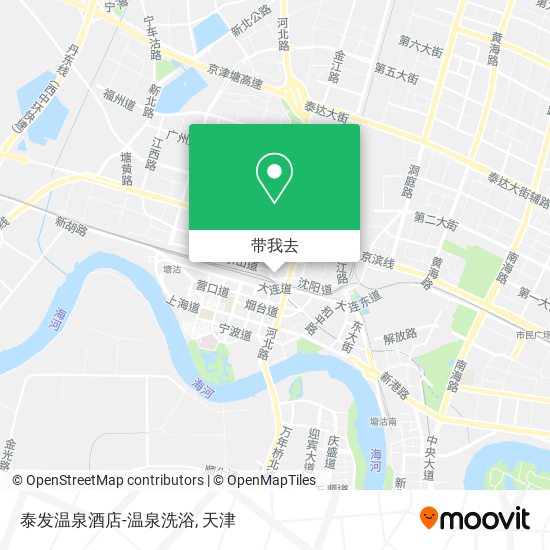 泰发温泉酒店-温泉洗浴地图