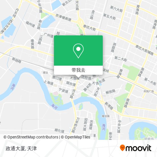 政通大厦地图