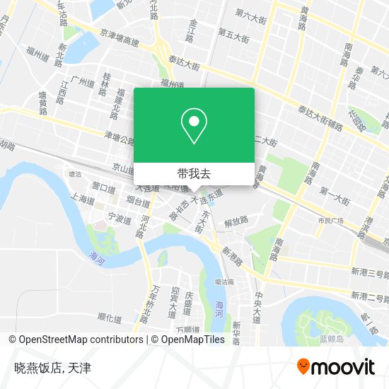 晓燕饭店地图