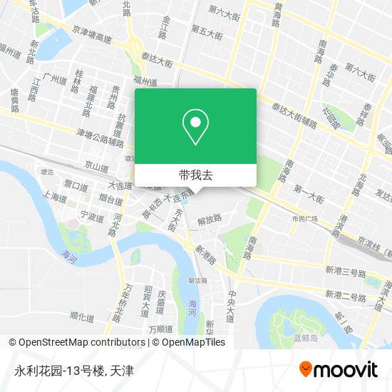 永利花园-13号楼地图