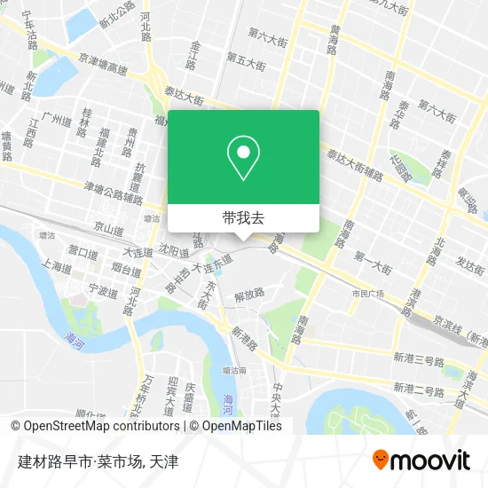 建材路早市·菜市场地图
