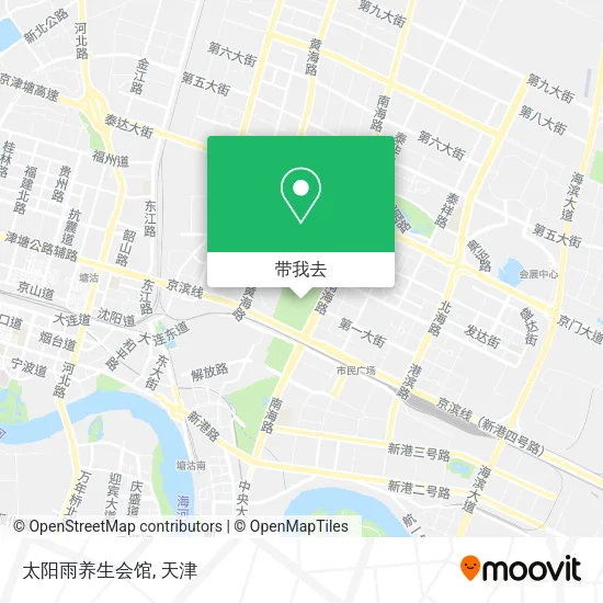 太阳雨养生会馆地图