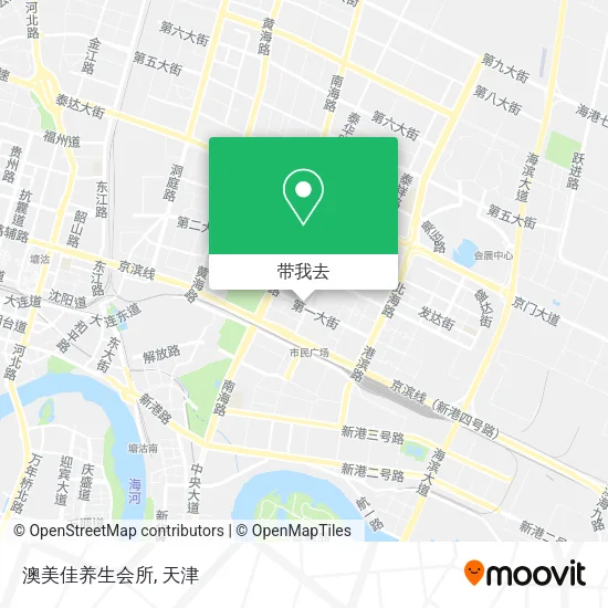 澳美佳养生会所地图