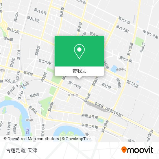 古莲足道地图