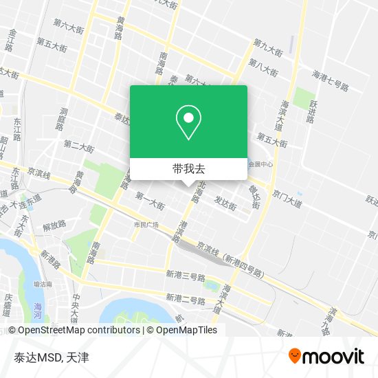 泰达MSD地图