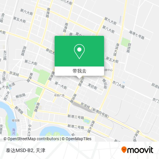 泰达MSD-B2地图
