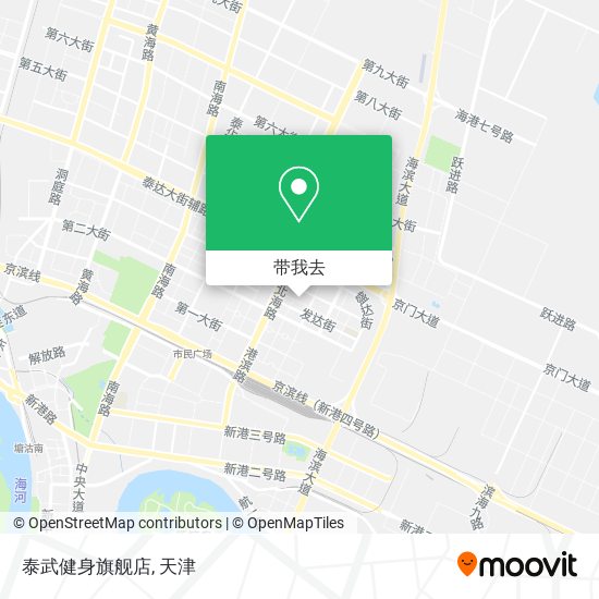 泰武健身旗舰店地图