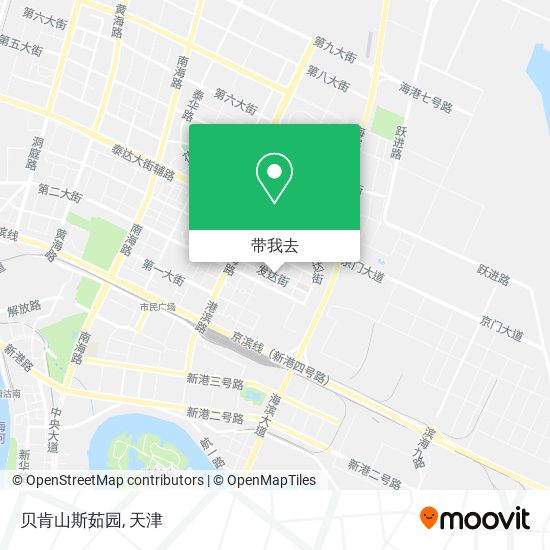 贝肯山斯茹园地图