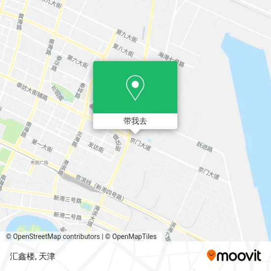 汇鑫楼地图