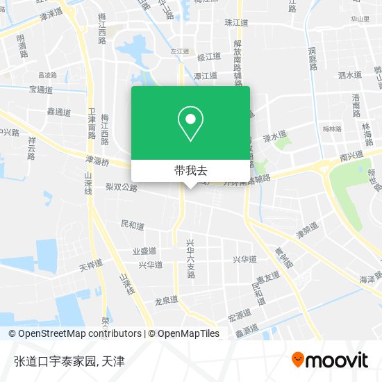张道口宇泰家园地图