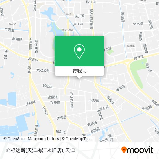 哈根达斯(天津梅江永旺店)地图