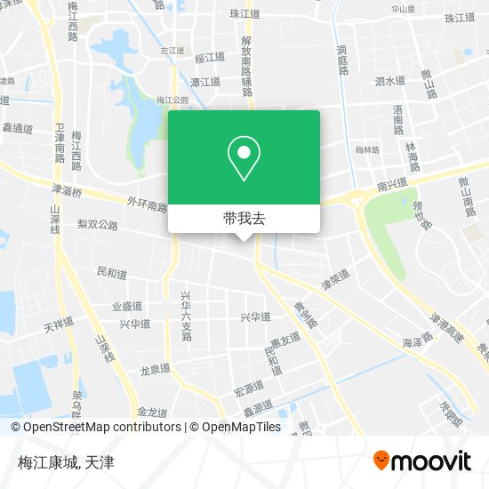 梅江康城地图